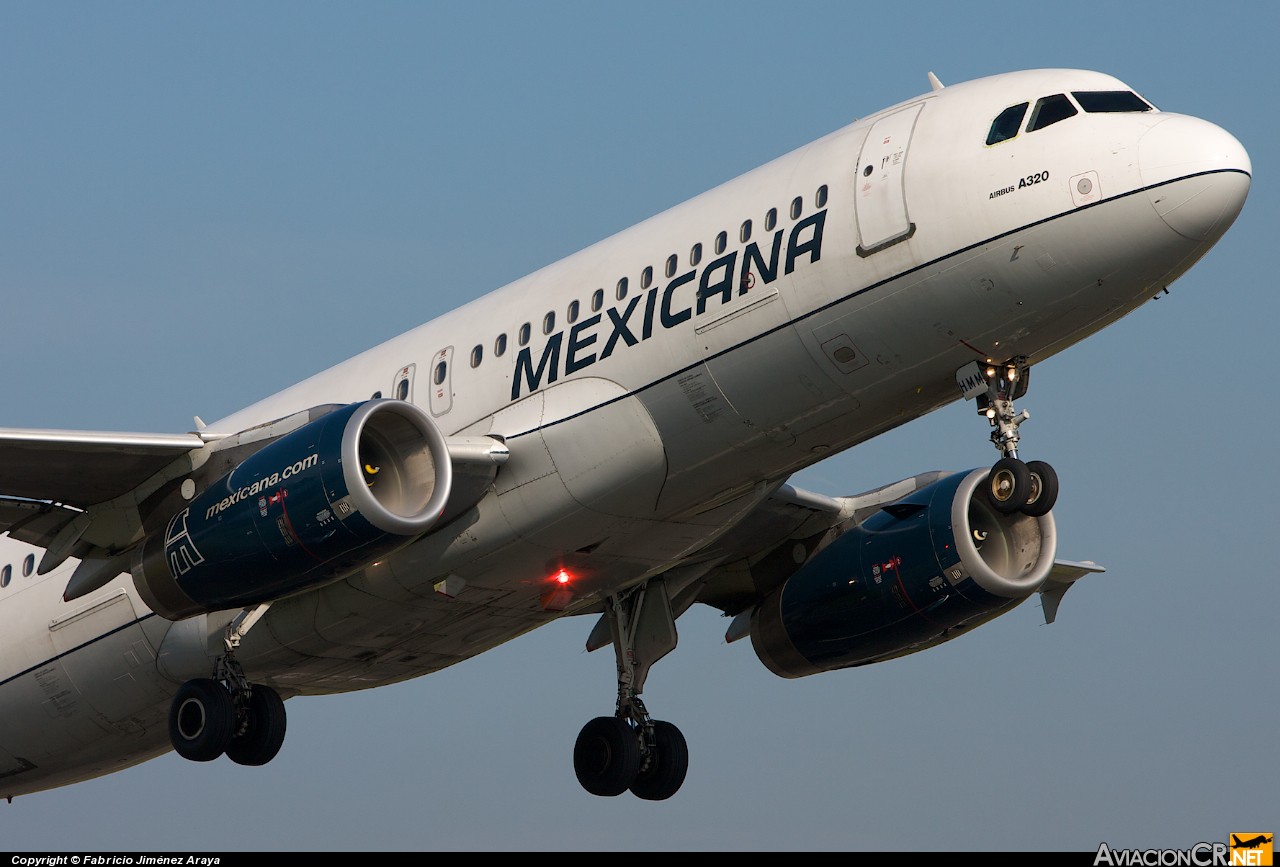 F-OHMM - Airbus A320-231 - Mexicana