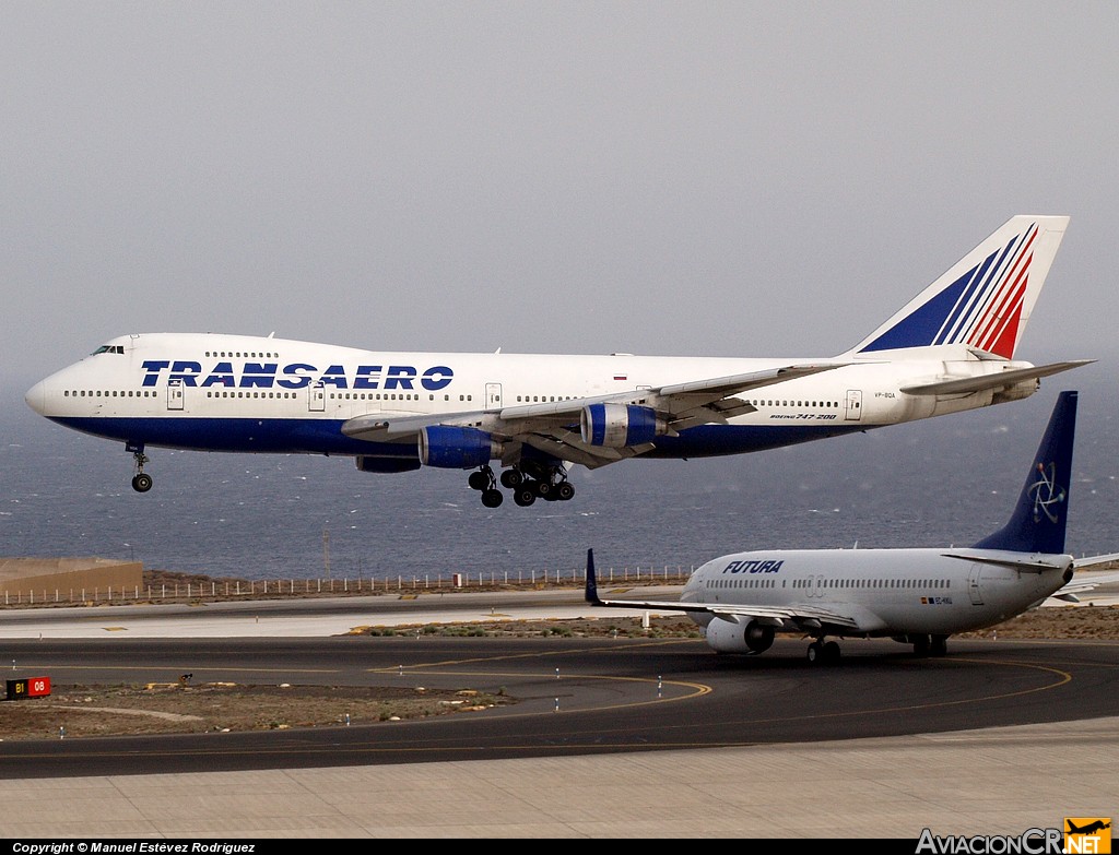 VP-BQA - Boeing 747-219B - Transaero Airlines