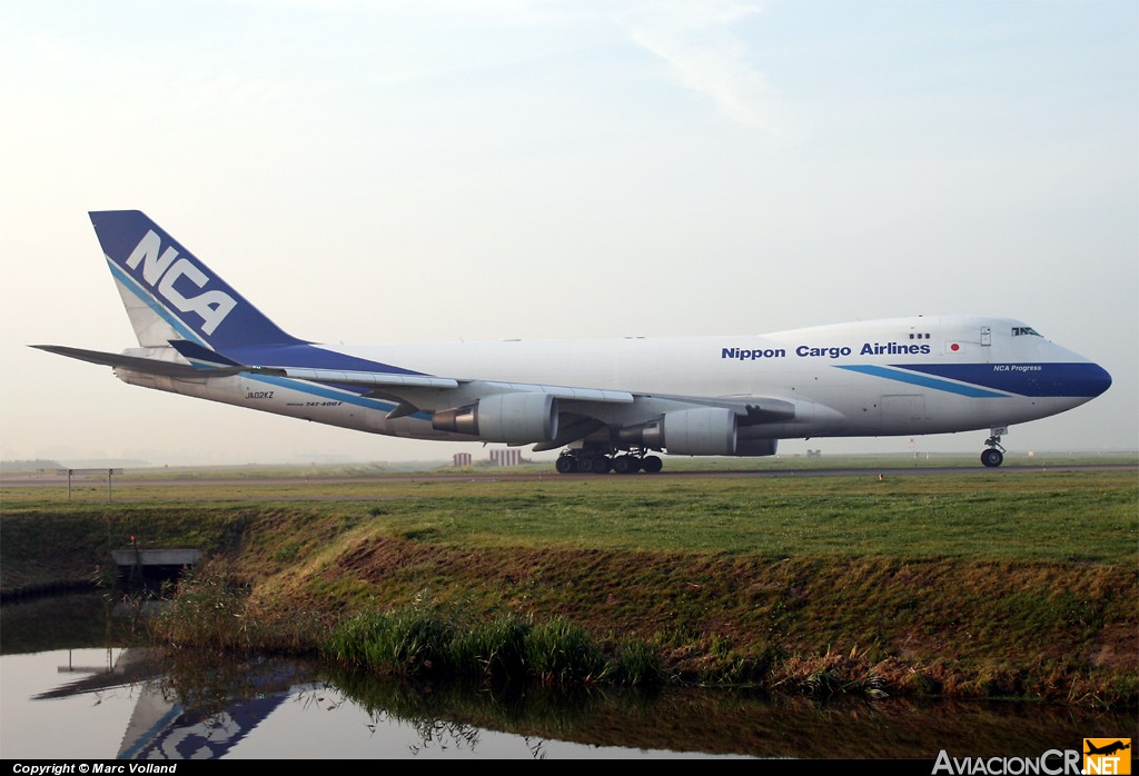 JA02KZ - Boeing 747-409F(SCD) - Nippon Cargo Airlines (NCA)