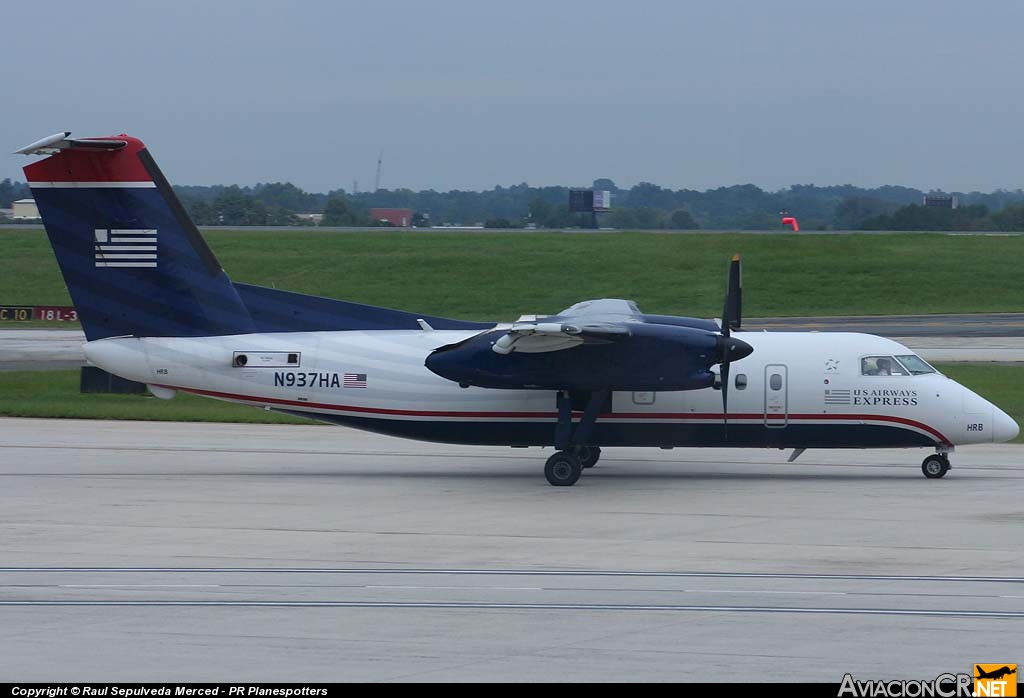 N937HA - De Havilland Canada DHC-8-102 Dash 8 - Piedmont Airlines (US Airways Express)