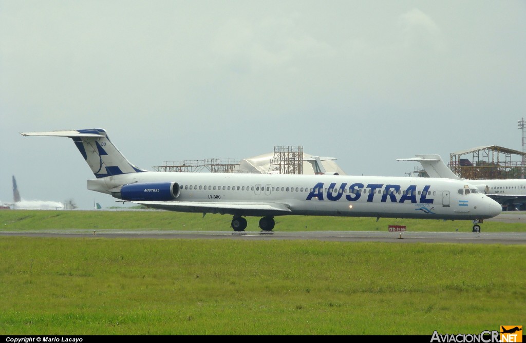 LV-BDO - McDonnell Douglas MD-83 (DC-9-83) - Austral Líneas Aéreas