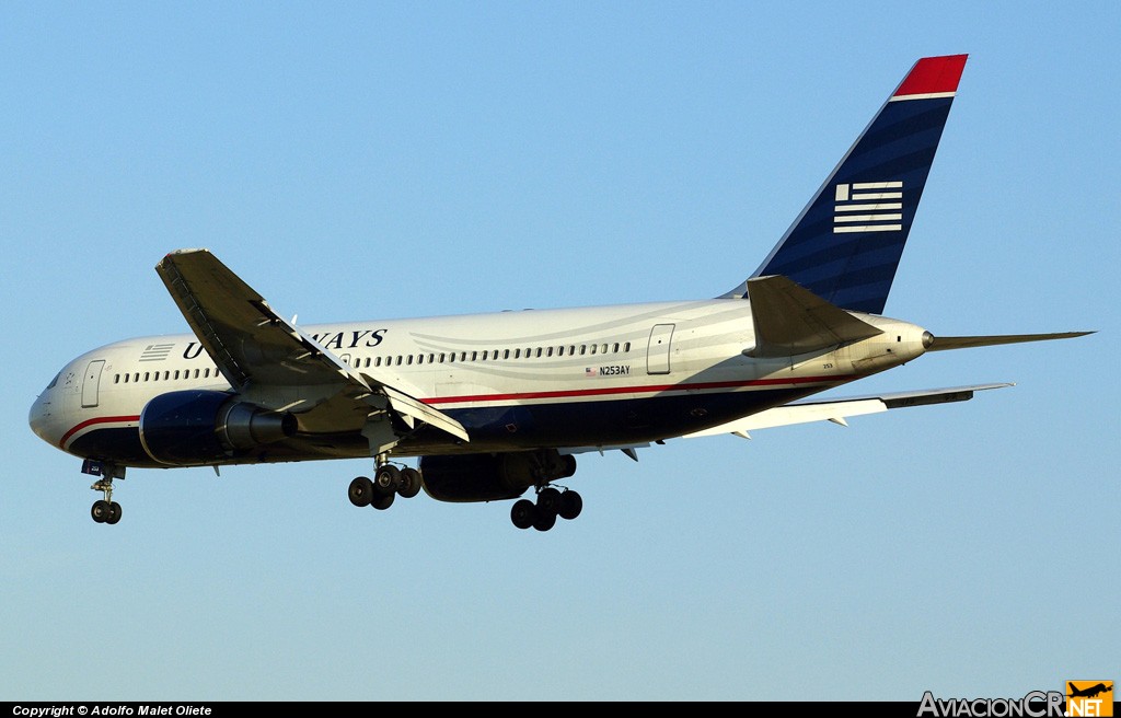 N253AY - Boeing 767-2B7(ER) - US Airways
