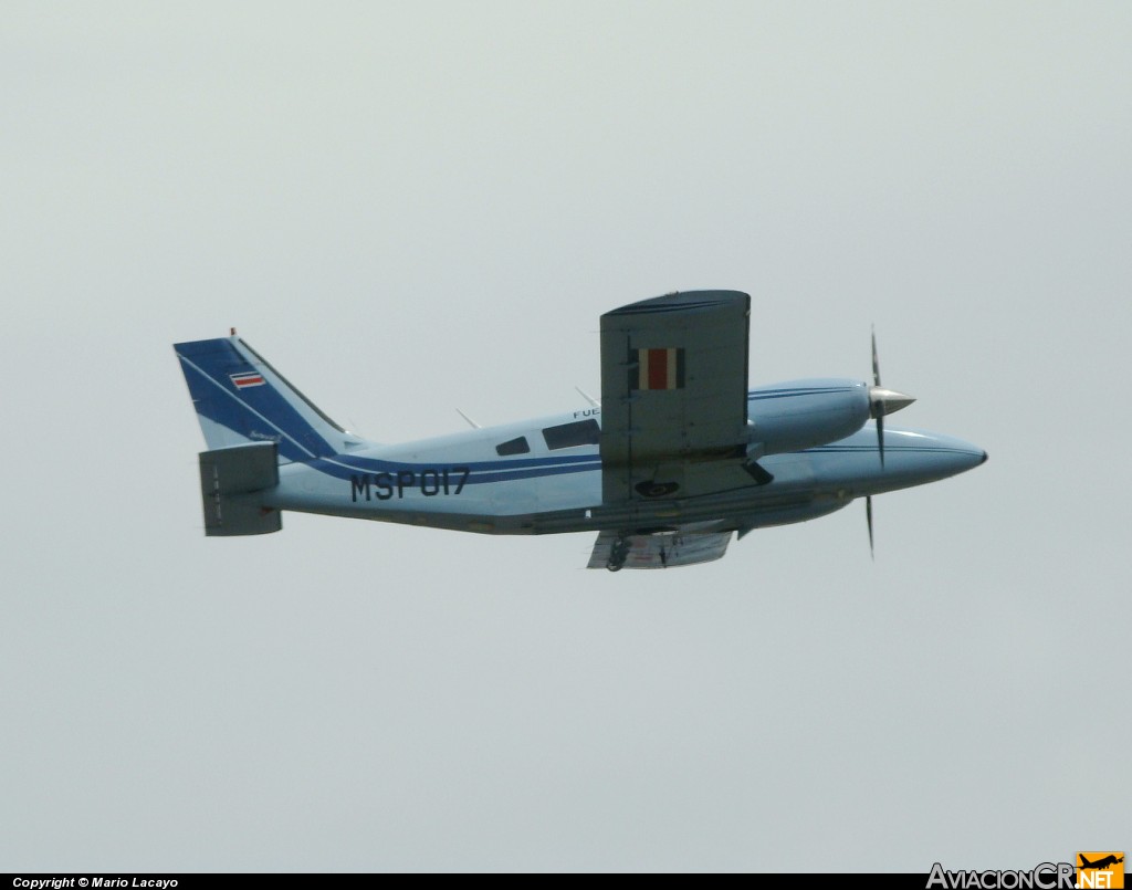 MSP017 - Piper PA-34-200T Seneca II - Ministerio de Seguridad Pública - Costa Rica