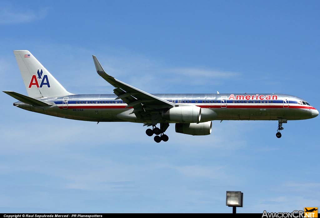 N672AA - Boeing 757-223 - American Airlines