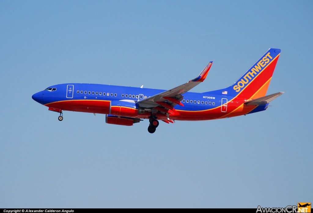 N730SW - Boeing 737-7H4 - Southwest Airlines