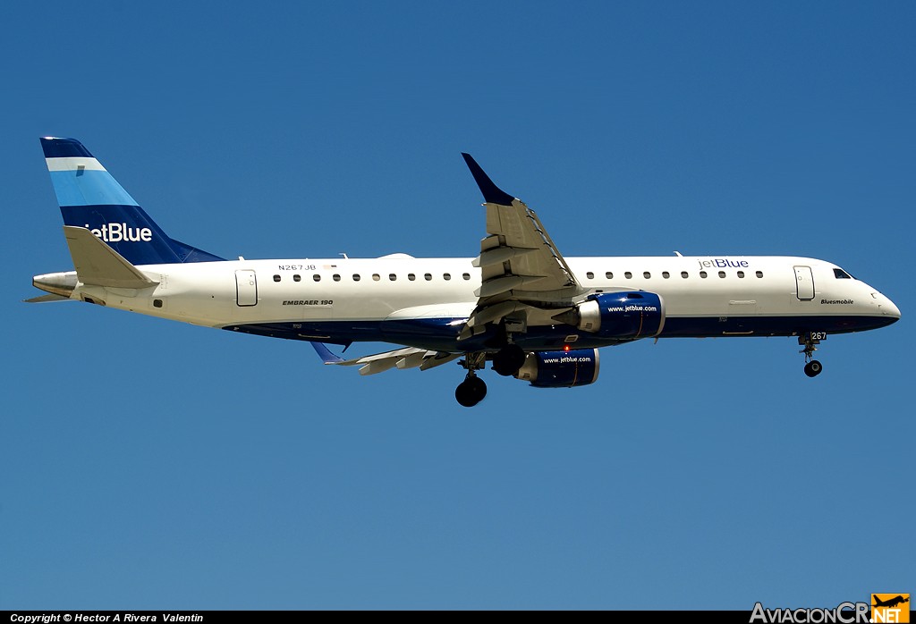 N267JB - Embraer ERJ-190-100AR - Jet Blue