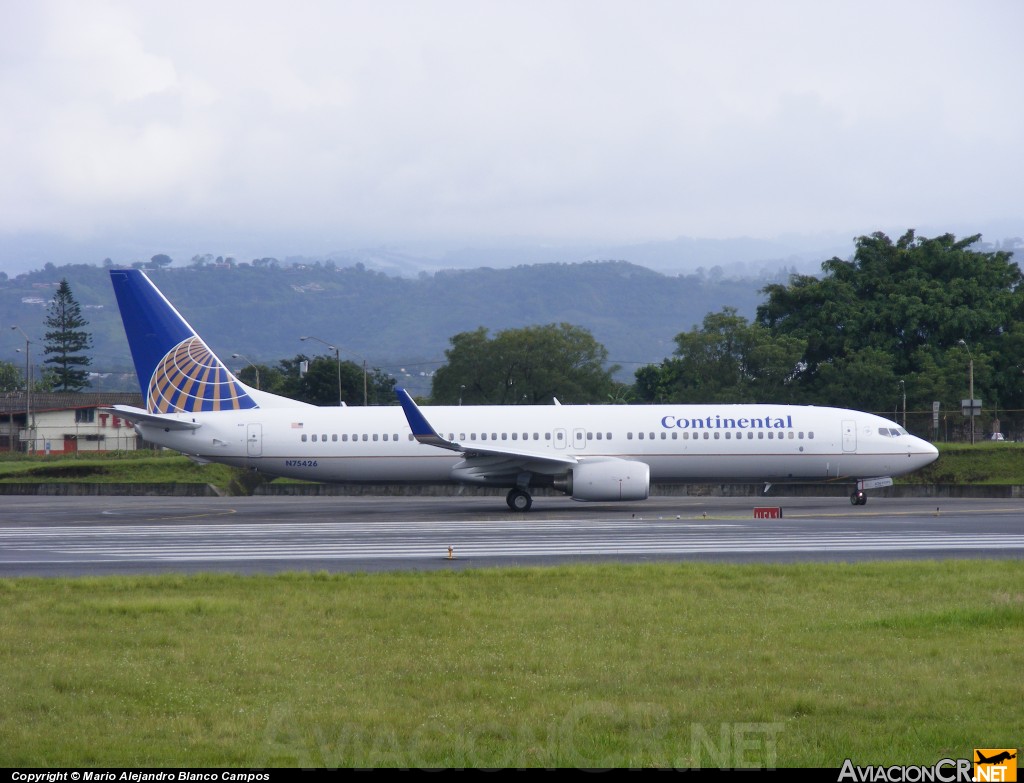 N75426 - Boeing 737-924ER - Continental Airlines