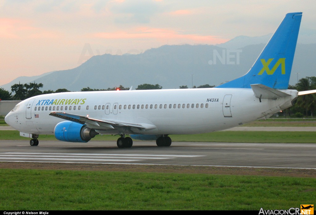 N43XA - Boeing 737-4S3 - Xtra Airways