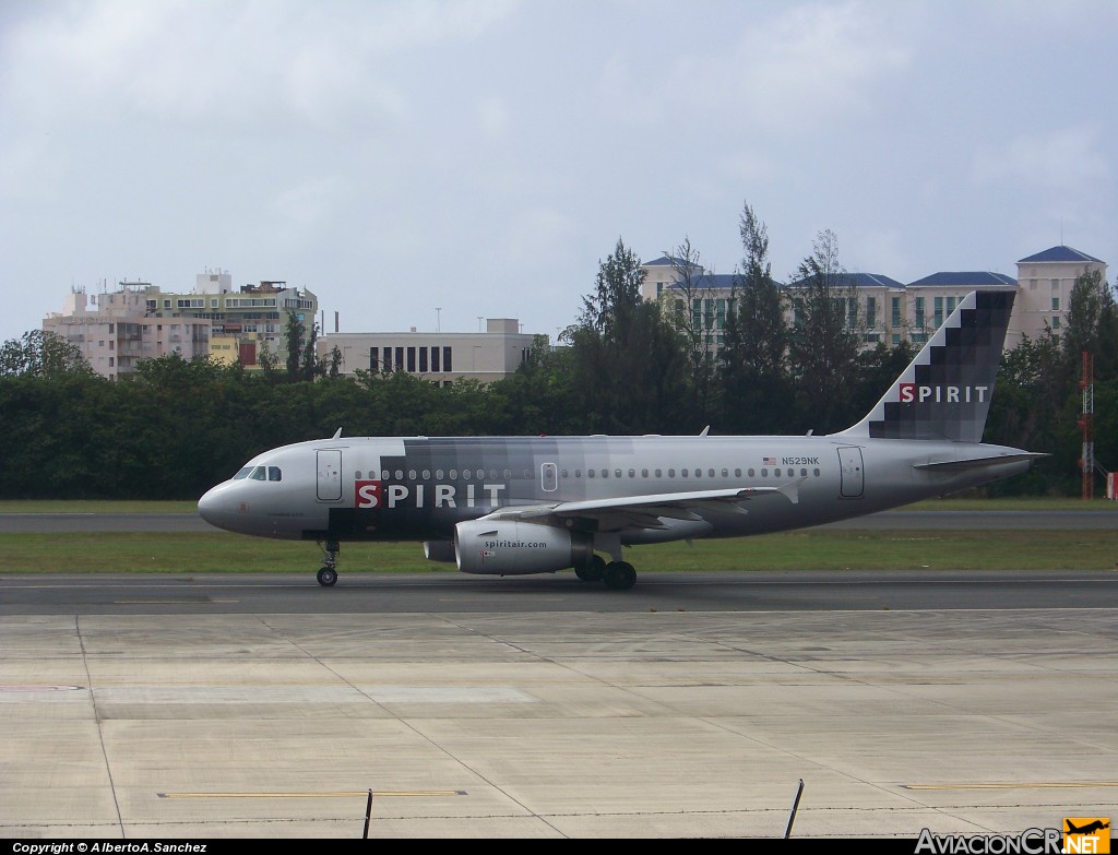 N529NK - Airbus A319-132 - Spirit Airlines