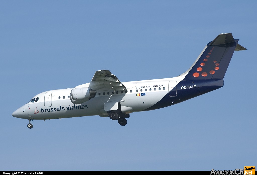 OO-DJT - British Aerospace Avro 146-RJ85 - Brussels airlines