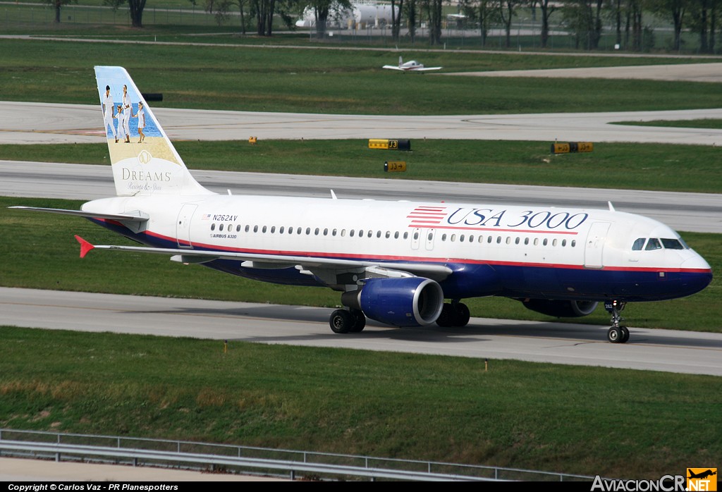 N262AV - Airbus A320-214 - USA 3000