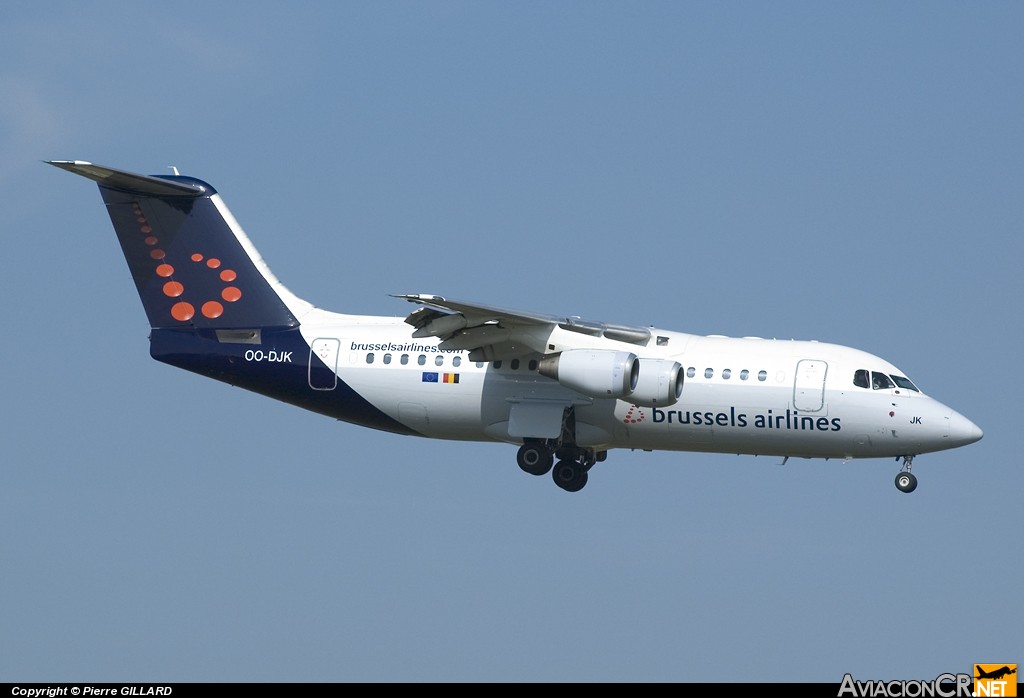 OO-DJK - British Aerospace Avro 146-RJ85 - Brussels airlines