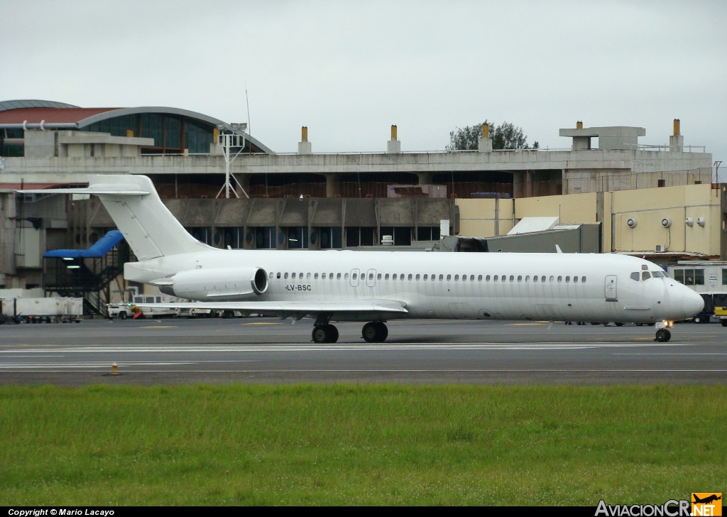 LV-BSC - McDonnell Douglas MD-87 (DC-9-87) - Aerochaco