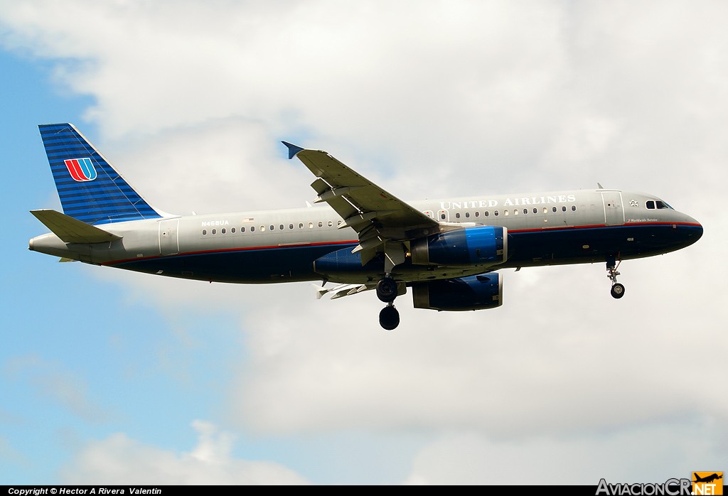 N468UA - Airbus A320-232 - United Airlines