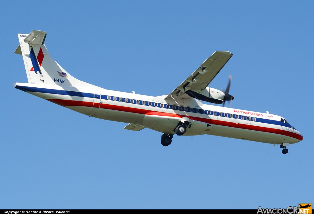 N4AE - ATR 72-212 - American Eagle