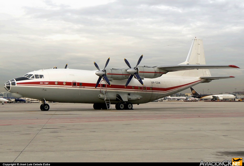 UR-CGW - Antonov An-12BP - Meridian Aviation Services
