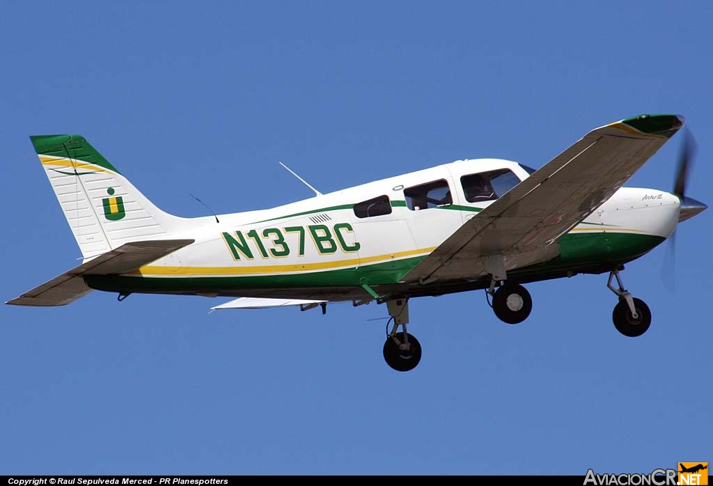 N137BC - Piper PA-28-181 Archer III - Universidad Interamericana De Puerto Rico