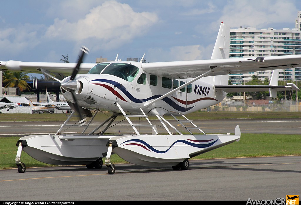 N394SF - Cessna 208 Caravan Floats - Cosmopolitan Broadcasting