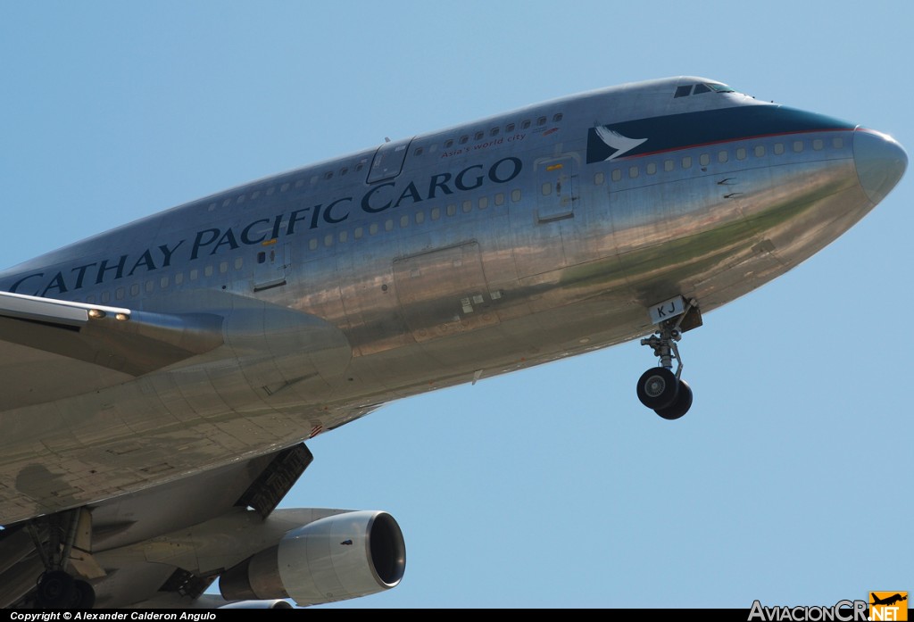 B-HKJ - Boeing 747-412(BCF) - Cathay Pacific Cargo