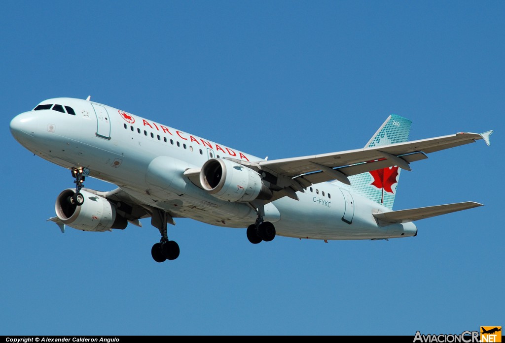 C-FYKC - Airbus A319-114 - Air Canada