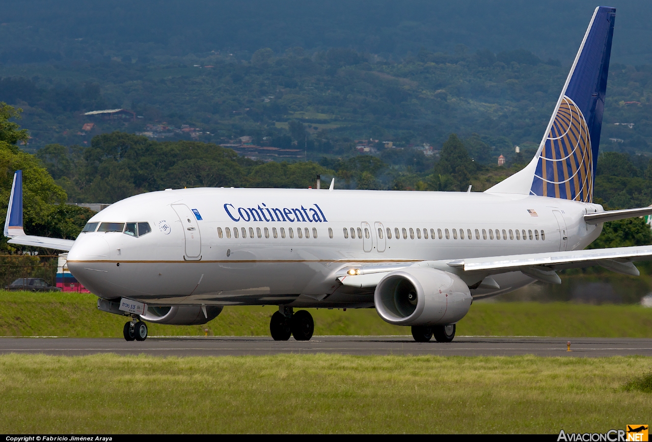 N76515 - Boeing 737-824 - Continental Airlines