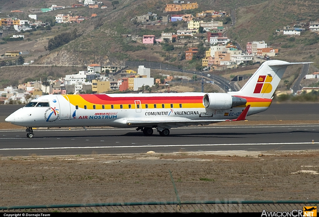 EC-IZP - Canadair CL-600-2B19 Regional Jet CRJ-200BER - Iberia Regional (Air Nostrum)