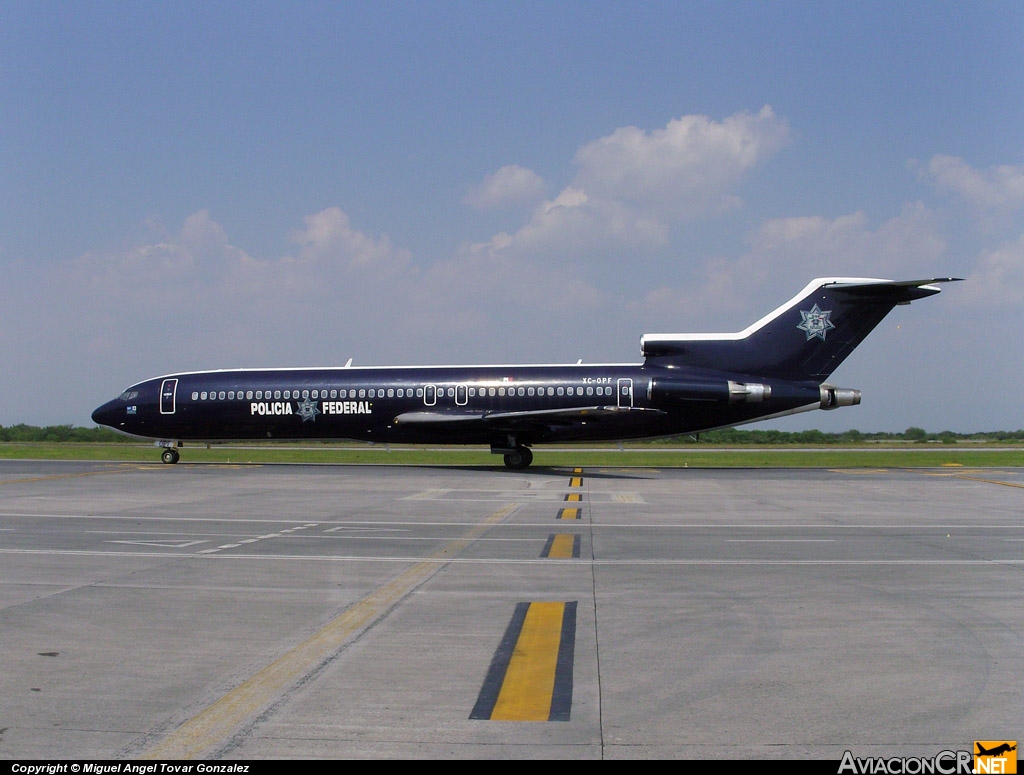 XC-OPF - Boeing 727-264(Adv) - Policia Federal Preventiva (PFP) - Mexico