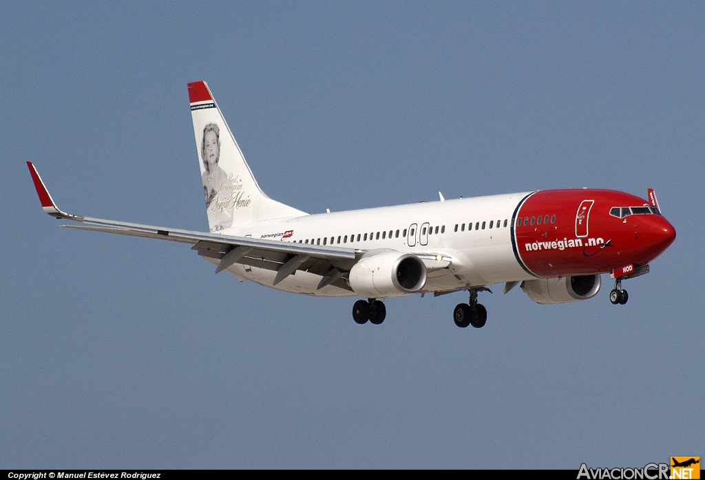 LN-NOD - Boeing 737-8Q8 - Norwegian Air Shuttle