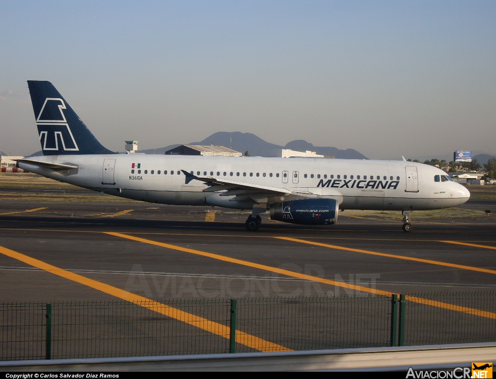 N361DA - Airbus A320-231 - Mexicana
