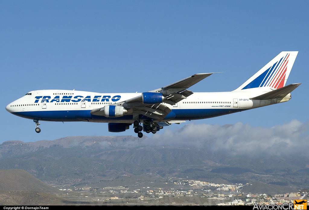 VP-BPX - Boeing 747-267B - Transaero Airlines