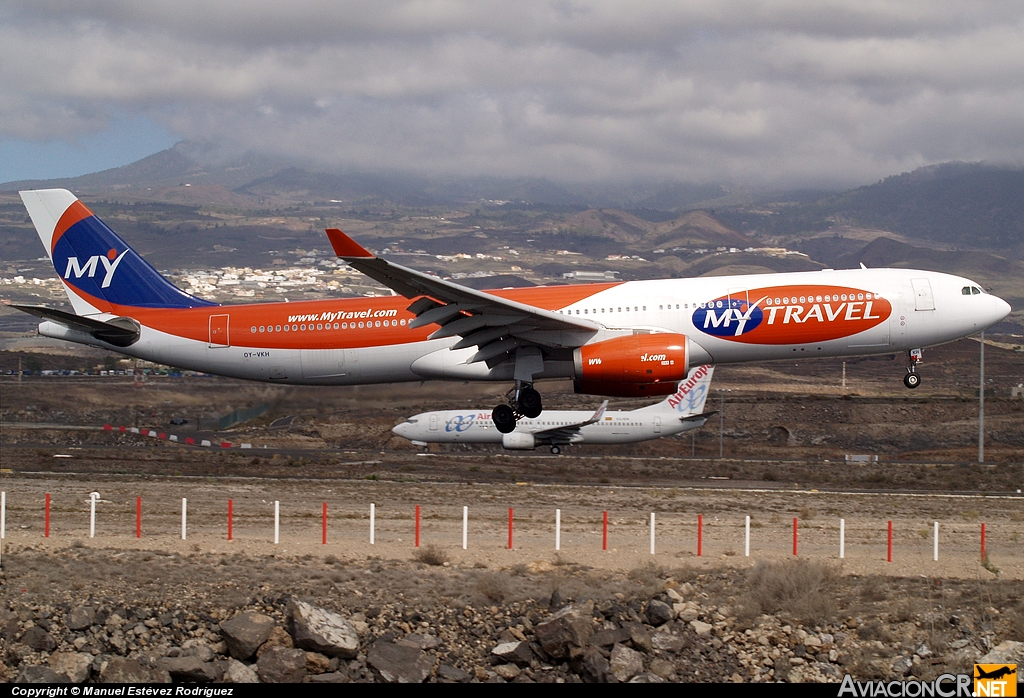 OY-VKH - Airbus A330-343X - My Travel Airways