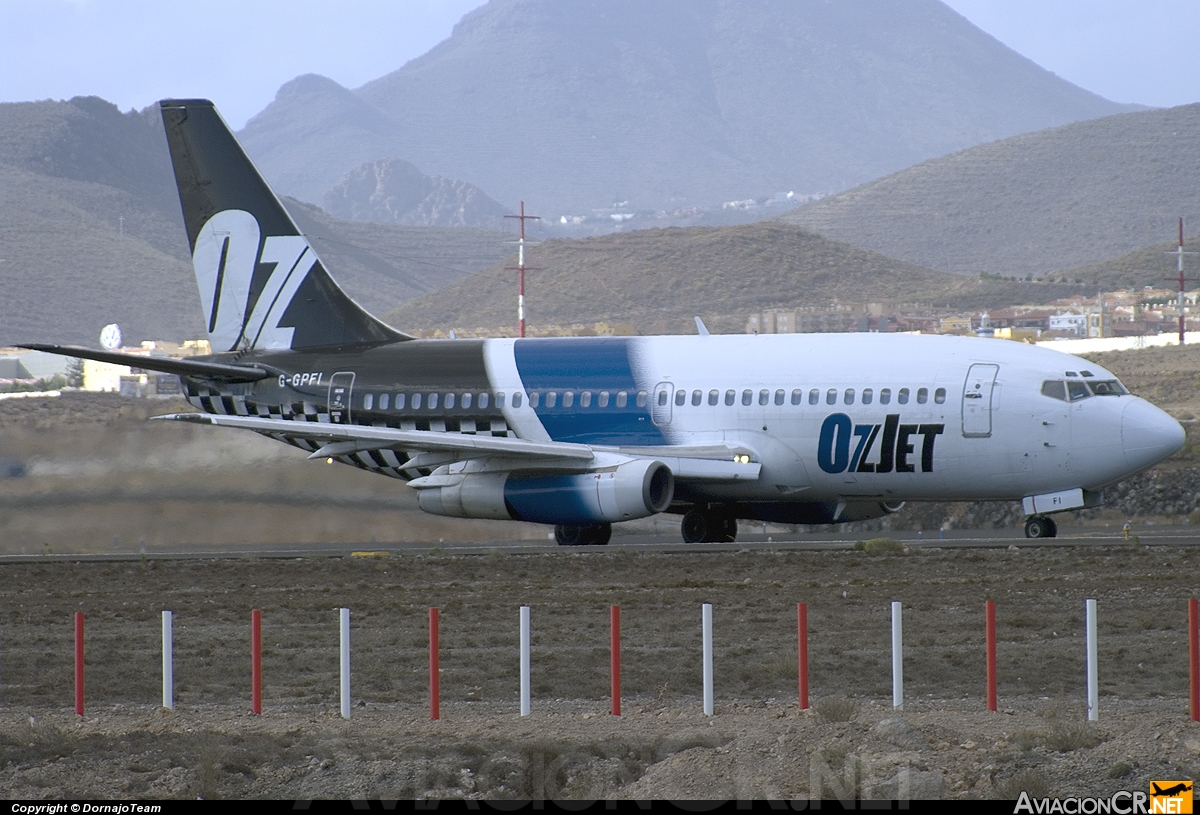 G-GPFI - Boeing 737-229/Adv - OzJet Airlines