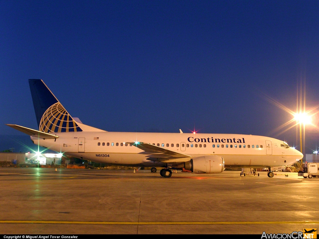 N61304 - Boeing 737-3T0 - Continental Airlines