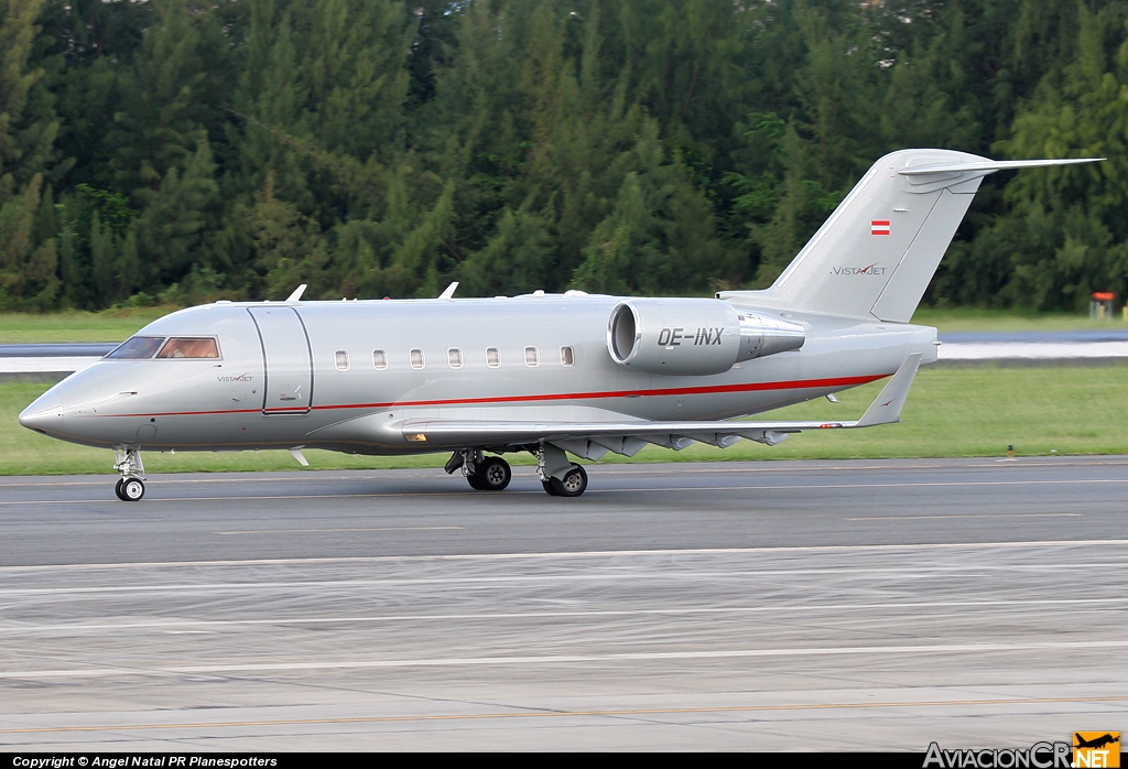 OE-INX - Bombardier CL-600-2B16 Challenger 604 - Privado