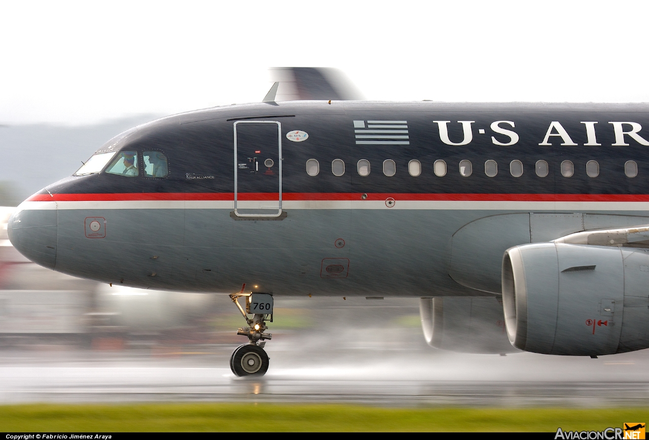 N760US - Airbus A319-112 - US Airways