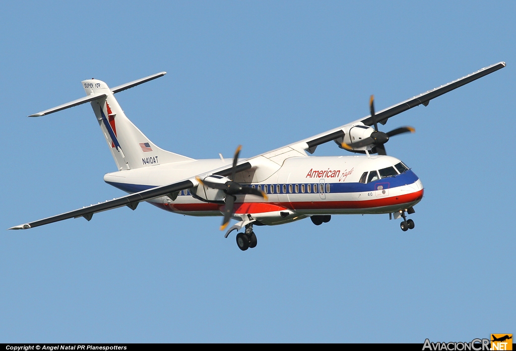 N410AT - ATR 72-212 - American Eagle