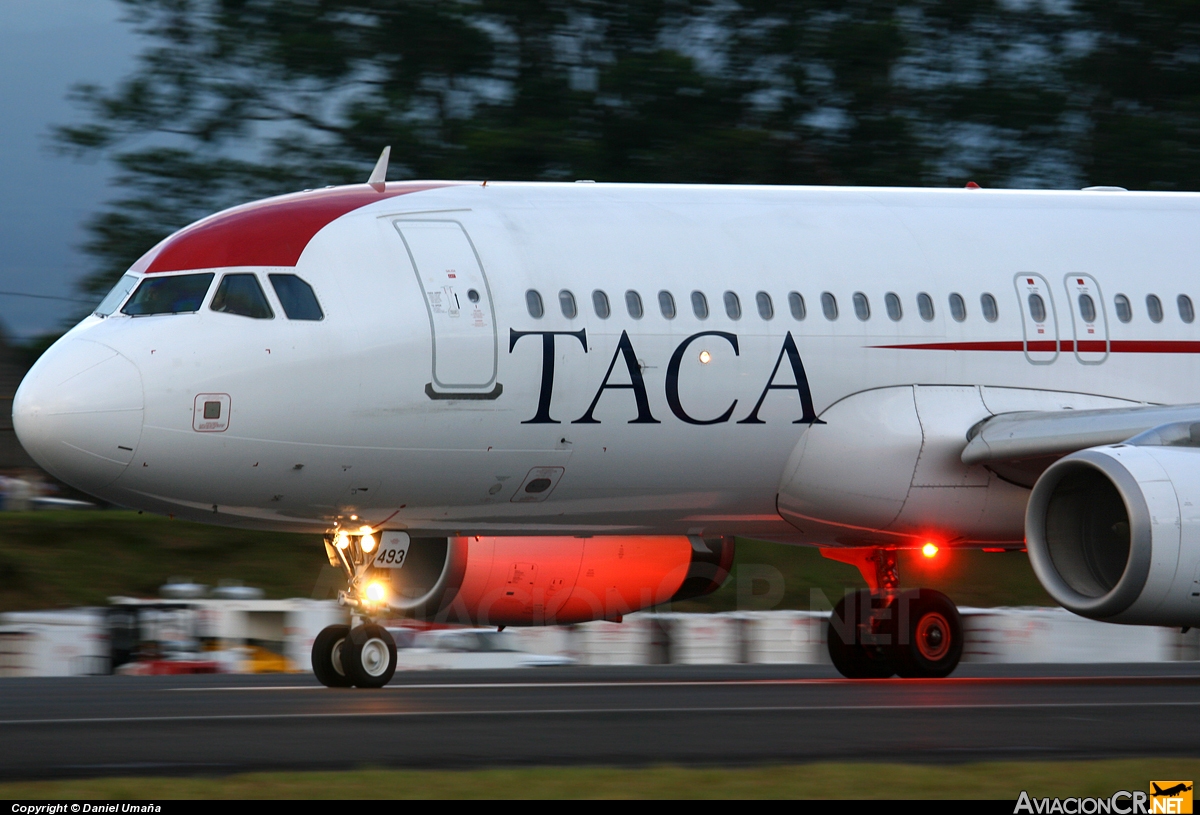 N493TA - Airbus A320-233 - TACA