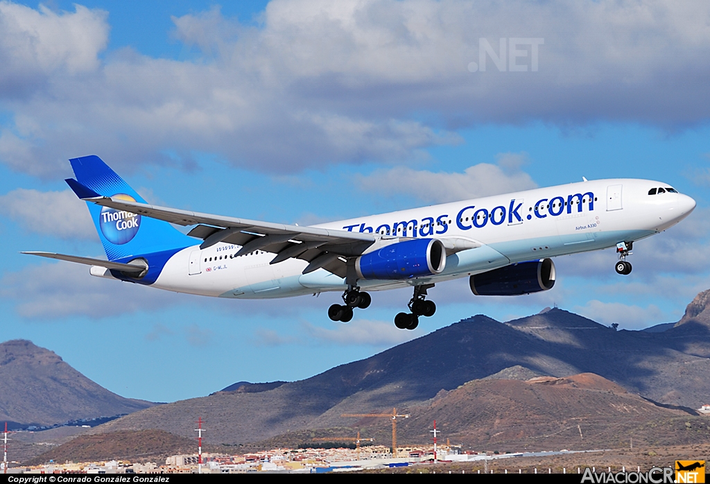 G-MLJL - Airbus A330-243 - Thomas Cook Airlines