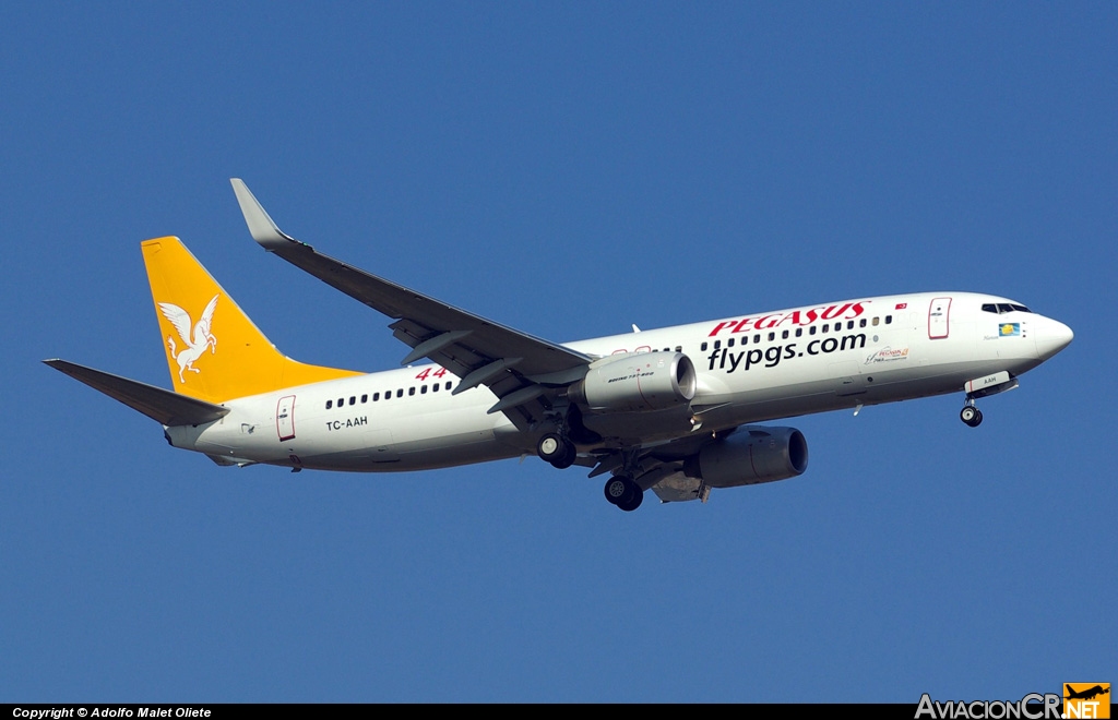 TC-AAH - Boeing 737-82R - Pegasus Airlines