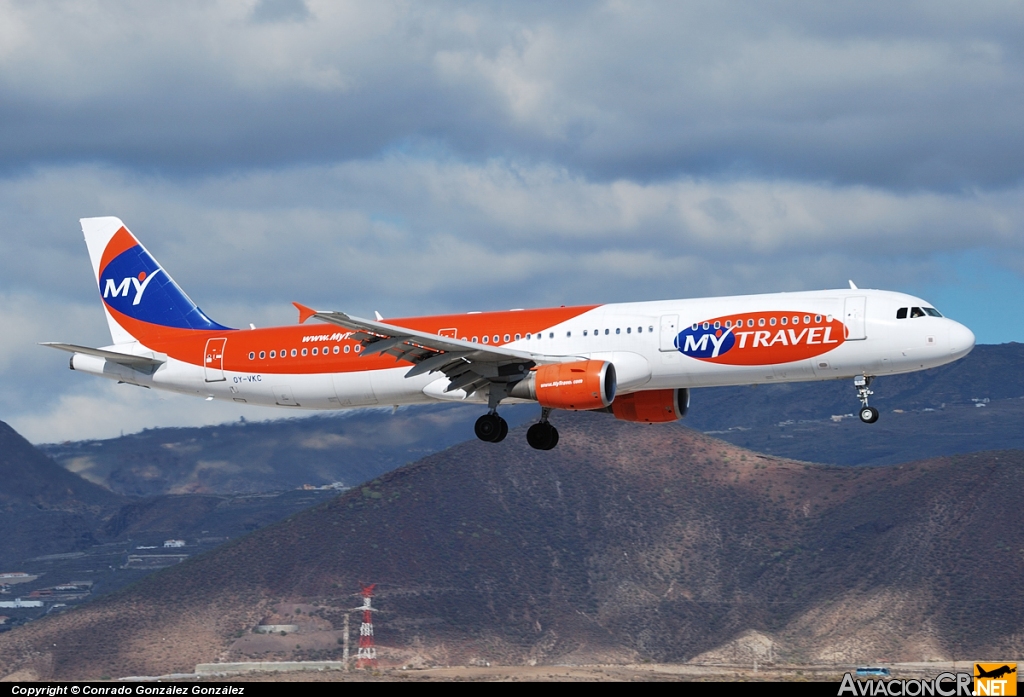DY-VKC - Airbus A321-211 - My Travel Airways