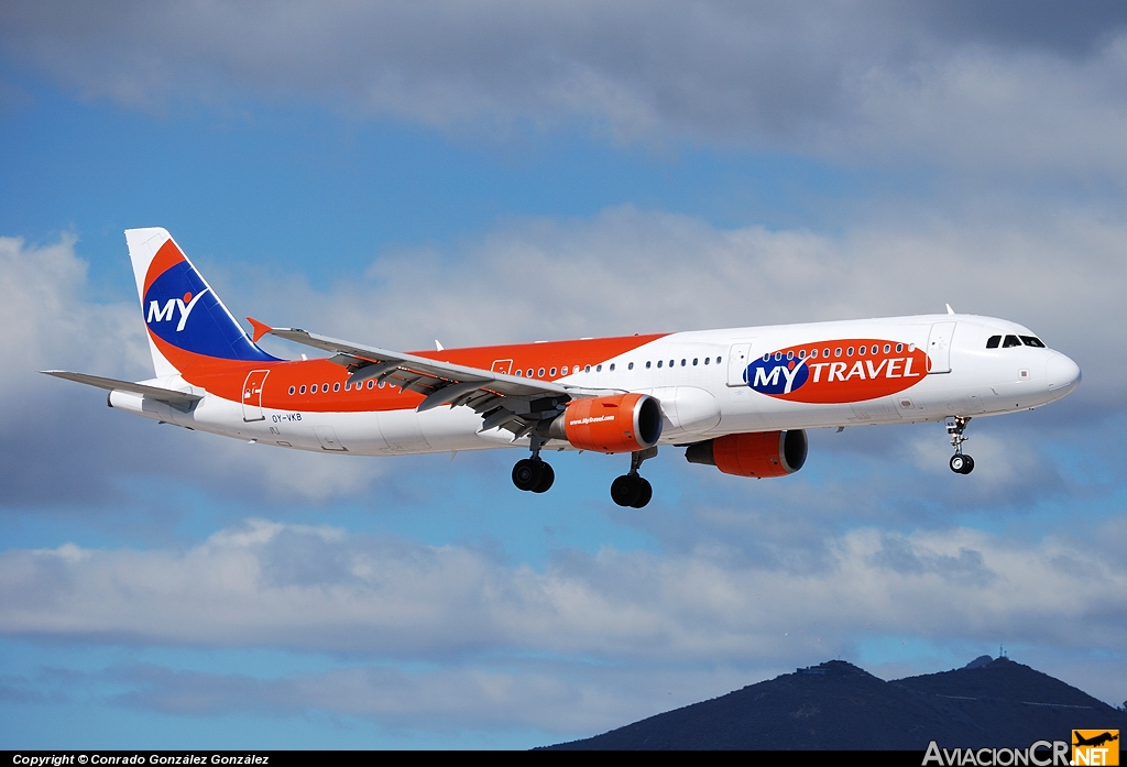 OY-VKB - Airbus A321-211 - My Travel