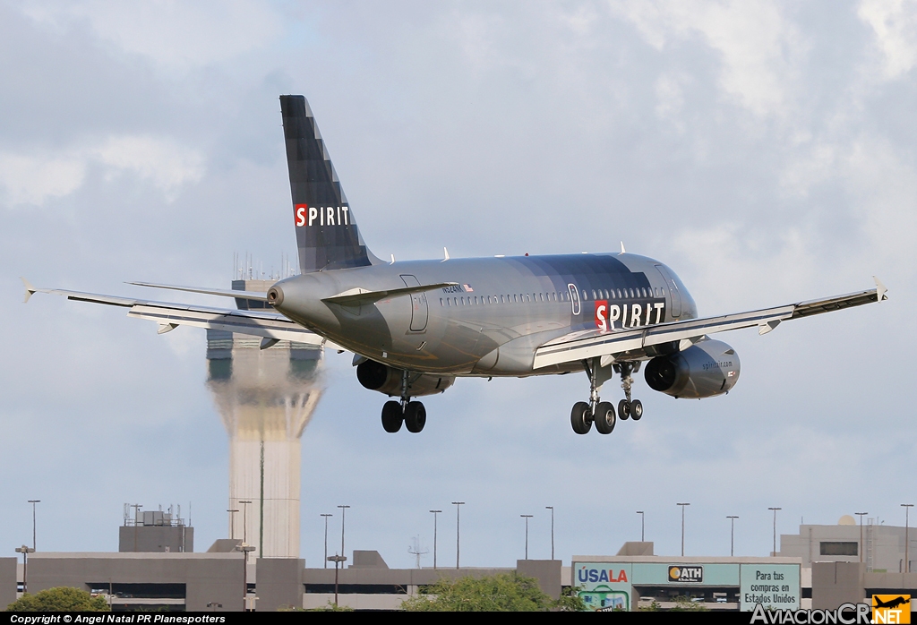 N524NK - Airbus A319-132 - Spirit Airlines
