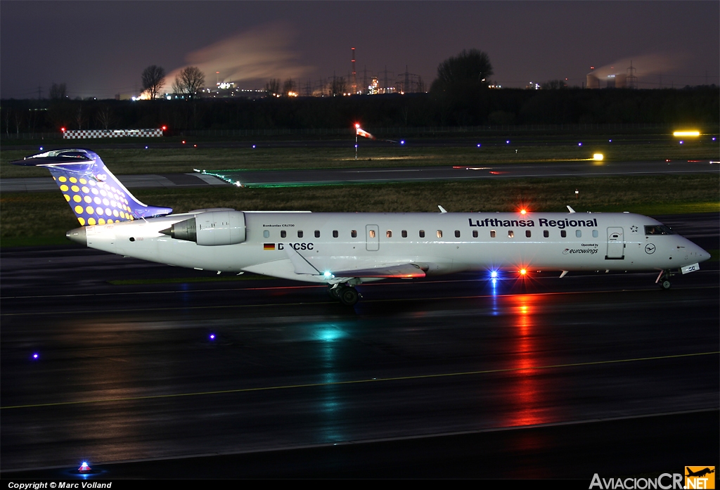 D-ACSC - Bombardier CRJ (Canadair Regional Jet) (Genérico) - Lufthansa Cityline
