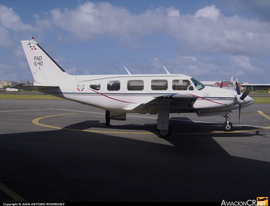 FAD 1540 - Piper PA-31 Navajo - Fuerza Aerea Dominicana