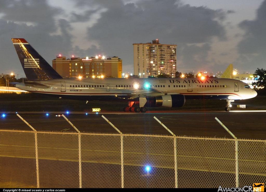 N919UW - Boeing 757-225 - US Airways