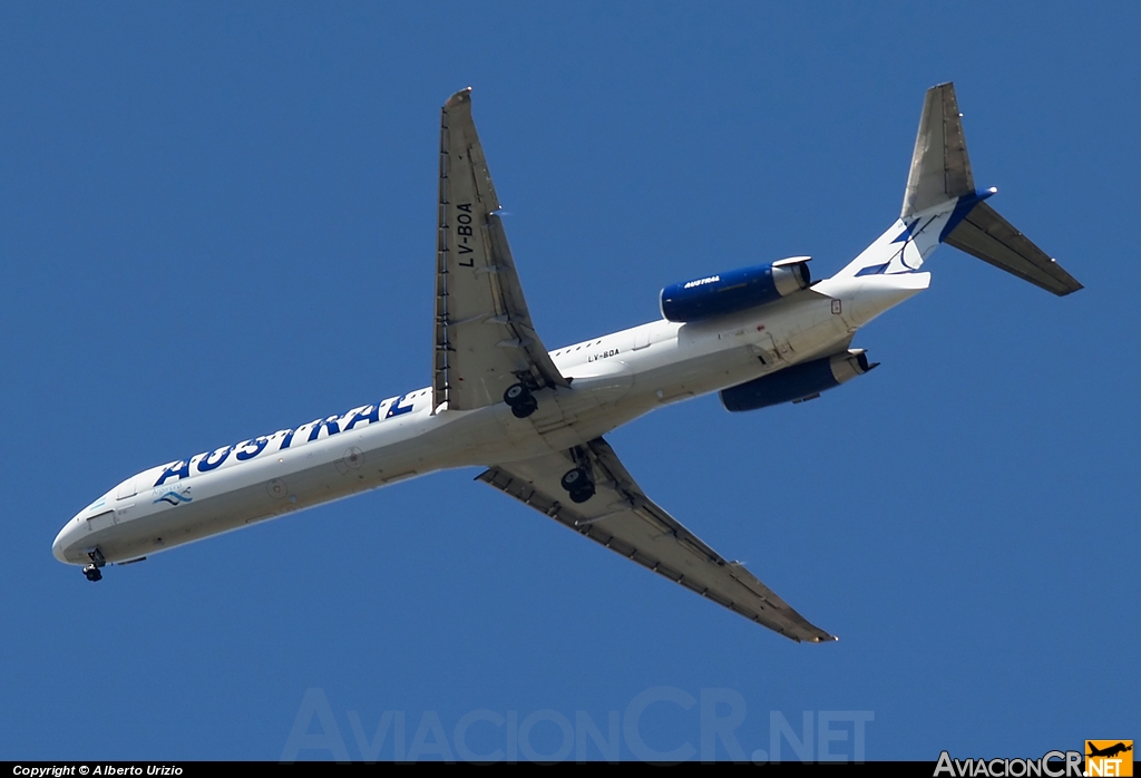 LV-BOA - McDonnell Douglas MD-88 - Austral Líneas Aéreas