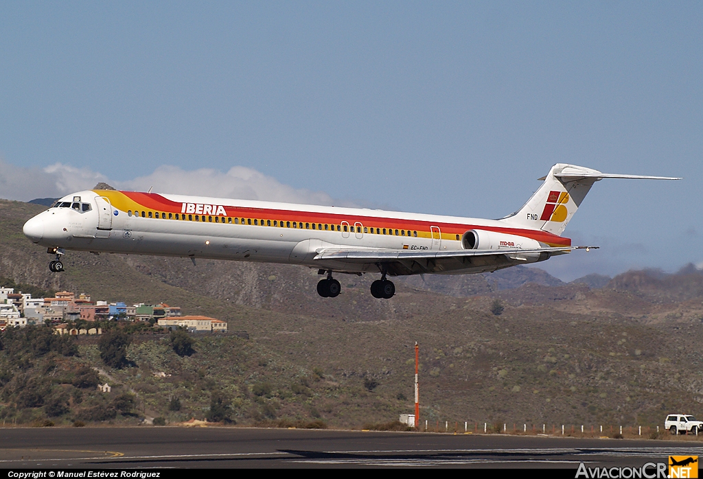 EC-FND - McDonnell Douglas MD-88 - Iberia