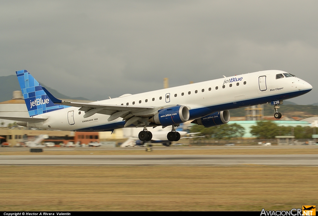 N238JB - Embraer ERJ-190-100AR - Jet Blue