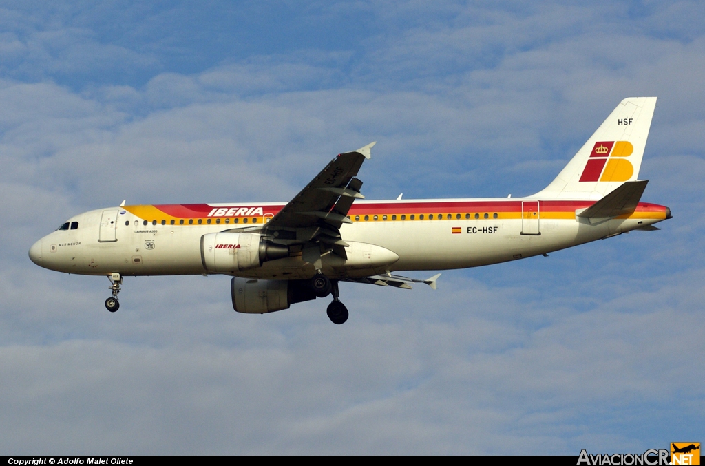 EC-HSF - Airbus A320-214 - Iberia