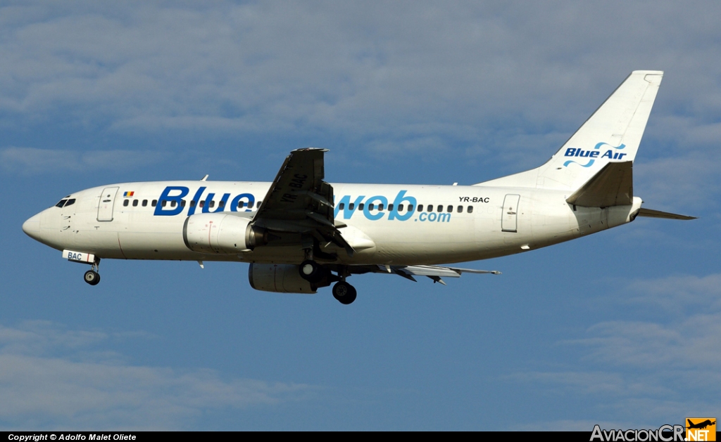 YR-BAC - Boeing 737-377 - Blue Air